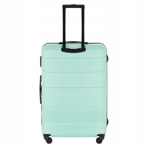 Duża WALIZKA Podróżna BAGAŻ REJESTROWANY twarda POJEMNA TORBA XXL mięta na Arena.pl