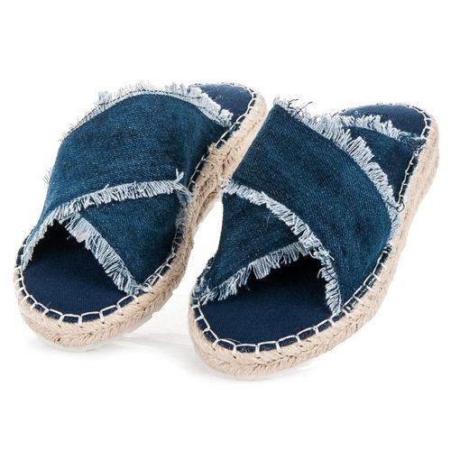 Jeansowe Klapki Espadryle r.38 na Arena.pl