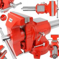 IMADŁO ŚLUSARSKIE OBROTOWE Z KOWADŁEM DWUSZCZĘKOWE ŻELIWNE 150mm