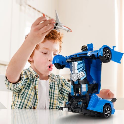 Robot Transformer Mech Team 2w1 Sportowy Samochód na Arena.pl