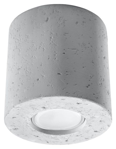 LAMPA sufitowa SL.0488 okrągła OPRAWA natynkowa tuba downlight beton zdjęcie 1