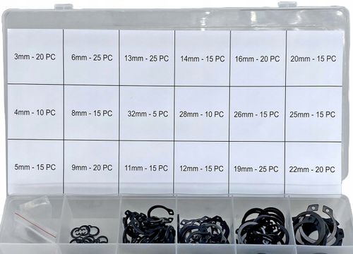 Zestaw pierścieni Segera osadczych wewnętrznych i zewnętrznych 600 el. na Arena.pl