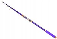 WĘDKA Teleskopowa AQUA BLAZE 2,7m Składana 60-120g 270cm 110268