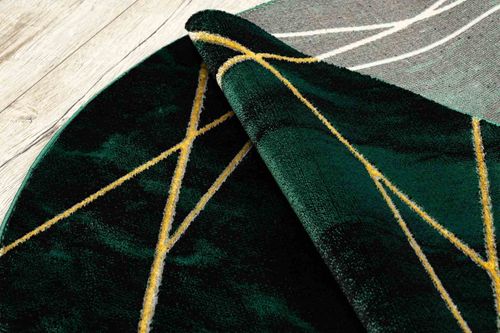 RUG/LU/ESTEMA/MARBLE2/BOTTLEGREEN+GOLD/R120 na Arena.pl