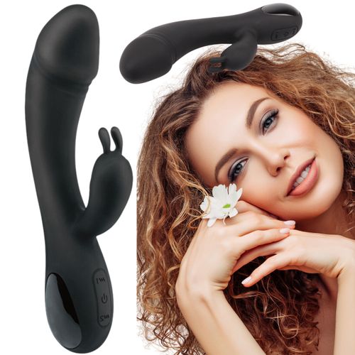 Wibrator Królik Elektrostymulacja 19Cm 15 Trybów na Arena.pl