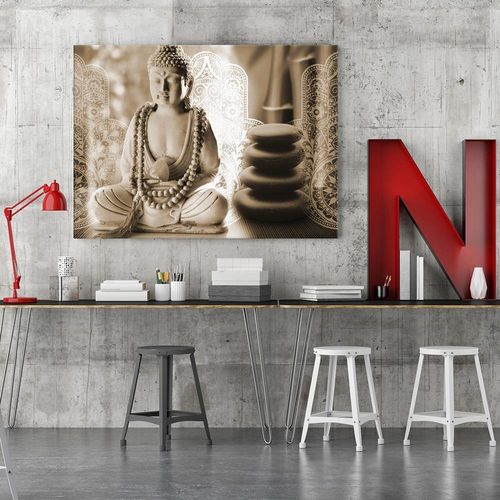 Obraz na płótnie - Canvas, Budda Zen Spa 4 120x80 na Arena.pl