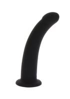 silikonowe dildo strap-on dong black medium taboom