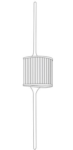 Lampa ścienna SERGIO-2 złota 90 cm na Arena.pl