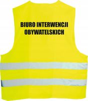 KAMIZELKA ODBLASKOWA BIURO INTER OBYWATELSKICH