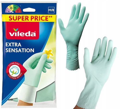 rękawice vileda extra sensation "m" na Arena.pl