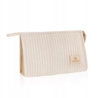 Betlewski Kosmetyczka damska pikowana skóra ekologiczna zamek