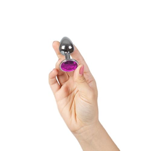 metal butt plug fuchsia rozmiar m na Arena.pl