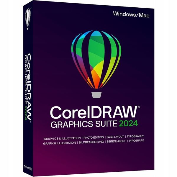 CorelDRAW Graphics Suite 2024 PL BOX zdjęcie 1