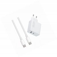 Szybka ładowarka 45W z kablem 1m 2 wejścia do Samsung Galaxy A56 5G
