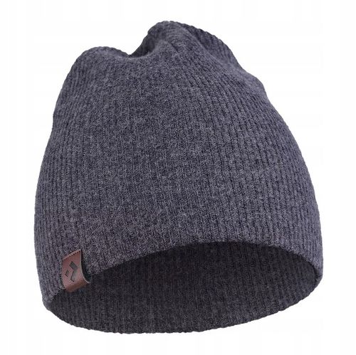 MORAJ CZAPKA DAMSKA JESIENNA ZIMOWA CIEPŁA 100% WEŁNA MERINO SZARA na Arena.pl