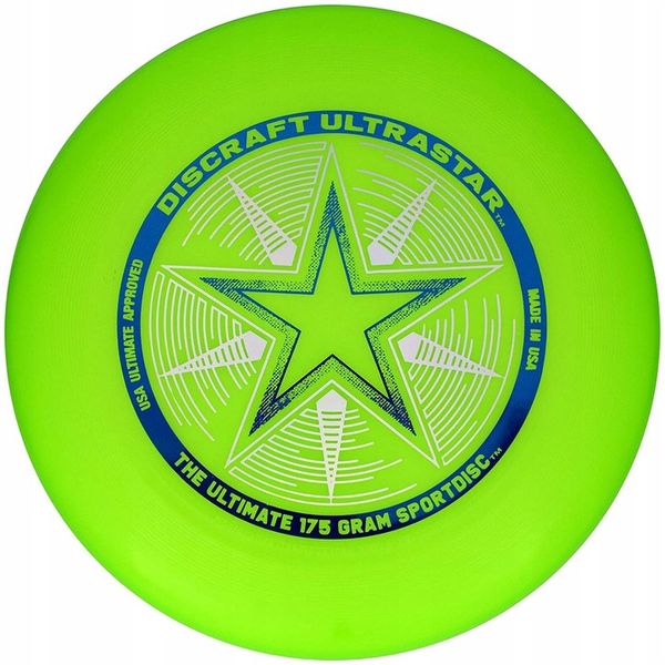 DYSKI DISCRAFT 175 G. ULTIMATE FRISBEE zielony zdjęcie 1