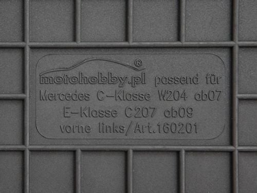 Mercedes C W204 DYWANIKI GUMOWE DEDYKOWANE STOPERY na Arena.pl