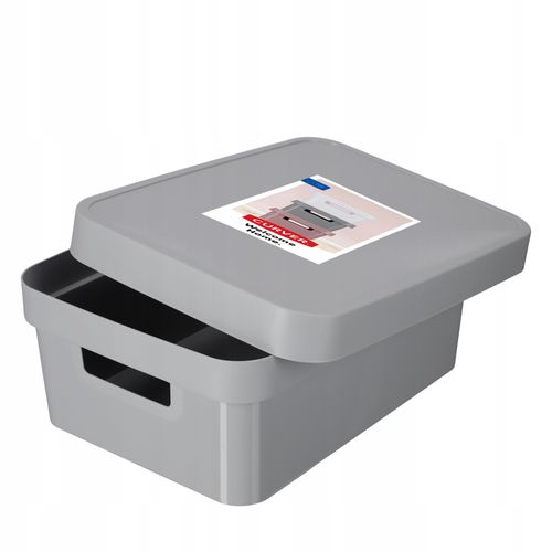 Curver Pojemnik Pudełko Z Pokrywką 11 L Szary na Arena.pl