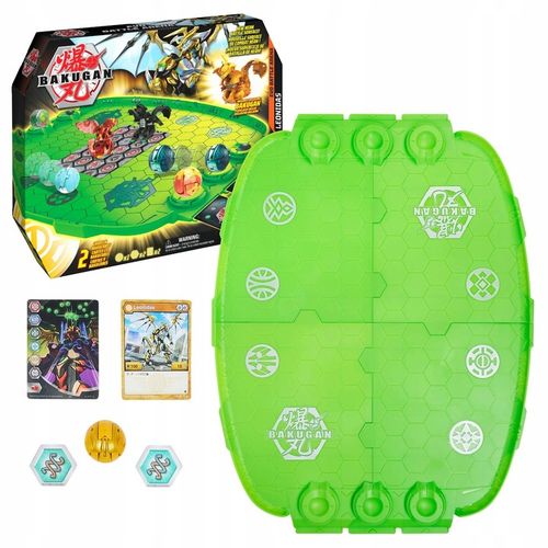 ZESTAW BAKUGAN BATTLE ARENA EVO LEONIDAS + FIGURKA na Arena.pl