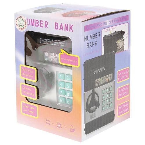 Sejf Bankomat Skarbonka Kod Hasło Światło Dźwięk na Arena.pl