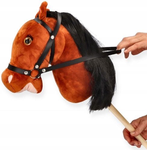 Premium Hobby Horse Konik na patyku Głowa konia kiju Skoczek FANTA CZESANIA na Arena.pl