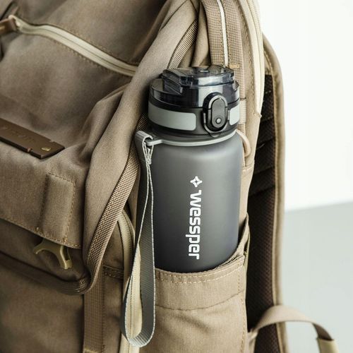 Butelka filtrująca motywacyjna bidon na wodę tritan Wessper + filtr na Arena.pl