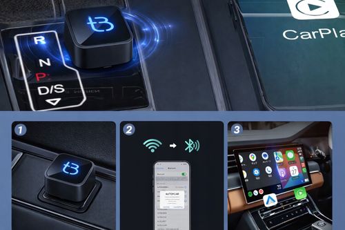 Adapter USB TB CUBE do CarPlay / Android + Tester Vgate iCar2 ELM327 OBD BT na Arena.pl