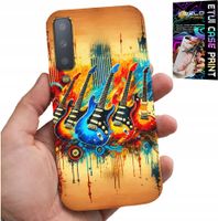 ETUI DO SAMSUNG A7 2018 - GITARA ELEKTRYCZNA, ROCK AND ROLL, METAL