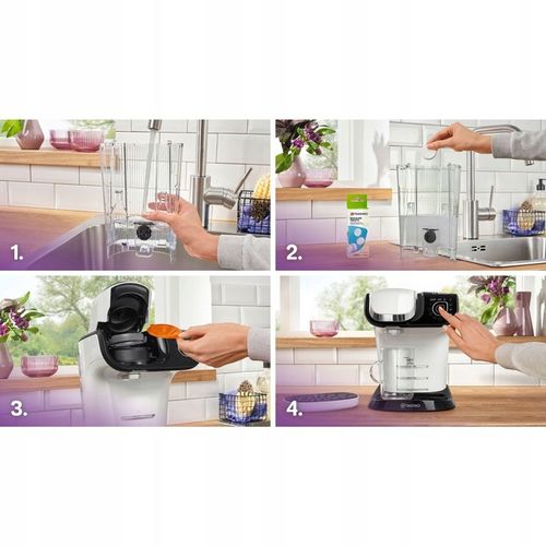 Ekspres kapsułkowy Bosch Tassimo My Way 2 TAS6504 Biały na Arena.pl