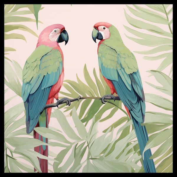 Plakat 40x40cm Dialog Ara zdjęcie 2