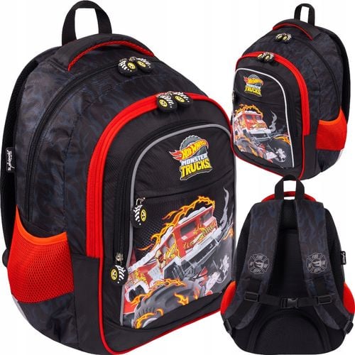 Plecak szkolny ST.RIGHT BPL-59 Hot Wheels na Arena.pl