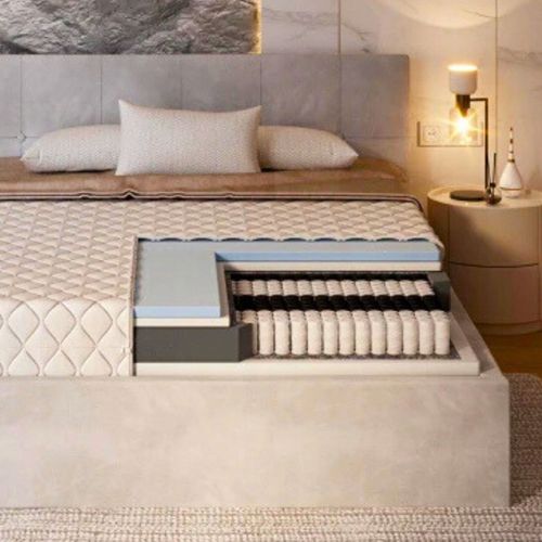 120x200 materac kieszeniowy HR 7 stref H3 H2 25 cm pokrowiec do prania na Arena.pl