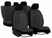 Pokrowce uniwersalne Comfort alkantara ciemnoszare