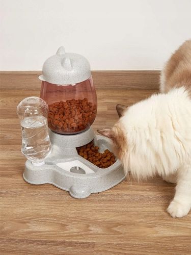 AUTOMATYCZNY PODAJNIK WODY I KARMY MISKA DLA KOTA I PSA DOZOWNIK 2W1 POIDŁO na Arena.pl