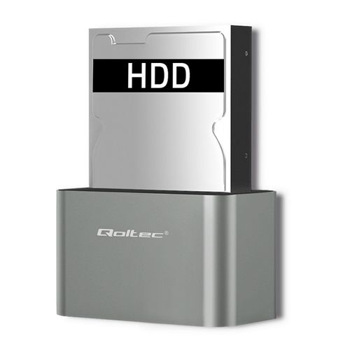 Qoltec Stacja dokująca dysków HDD/SDD | 2.5"/3.5" SATA | USB 3.0 na Arena.pl