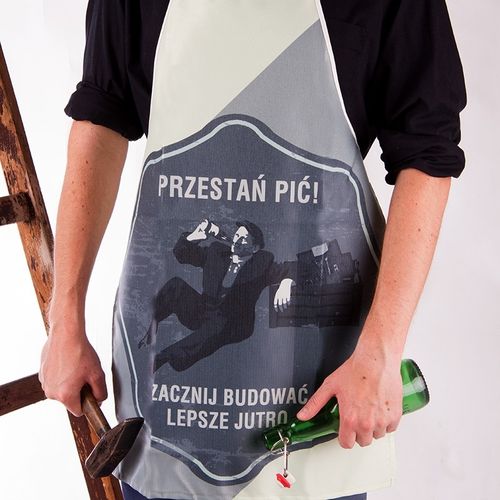 Fartuszek Retro - Przestań pić na Arena.pl