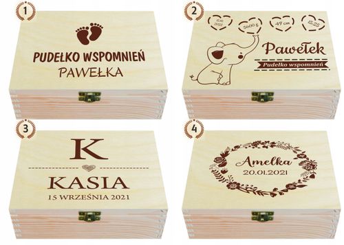 PUDEŁKO WSPOMNIEŃ PREZENT CHRZEST ROCZEK METRYCZKA na Arena.pl