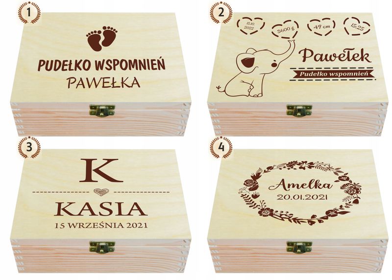 PUDEŁKO WSPOMNIEŃ PREZENT CHRZEST ROCZEK METRYCZKA zdjęcie 4