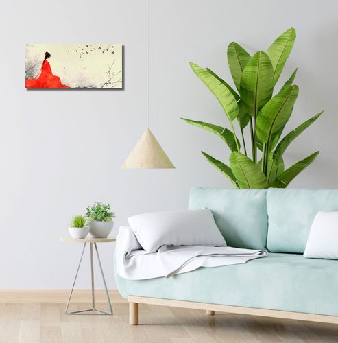 Obraz 50x20cm Diva Na Gałęzi na Arena.pl