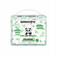 Bamboolove pieluszki jednorazowe bambusowe rozmiar S 25 sztuk ekologiczne