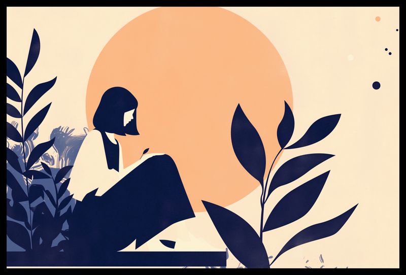 Plakat 60x40cm Kontemplacja zdjęcie 2