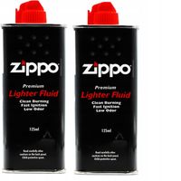ZESTAW ZIPPO 2x BENZYNA Akcesoria do zapalniczek
