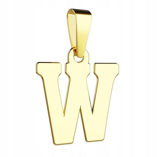 ZŁOTA LITERKA W ZAWIESZKA WISIOREK 585 na Arena.pl