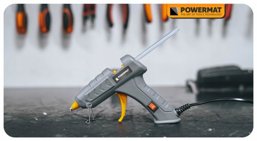 PISTOLET DO KLEJU NA GORĄCO DO KLEJENIA 200°C +60 WKŁADÓW 7MM ETUI KLEJARKA na Arena.pl