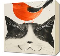 Obraz 40x40cm Pyzaty Przyjaciel