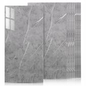 10X SAMOPRZYLEPNE PANEL SZARY MARMUR PCV ŚCIENNE PANELE LAMINAT 30CMX60CM