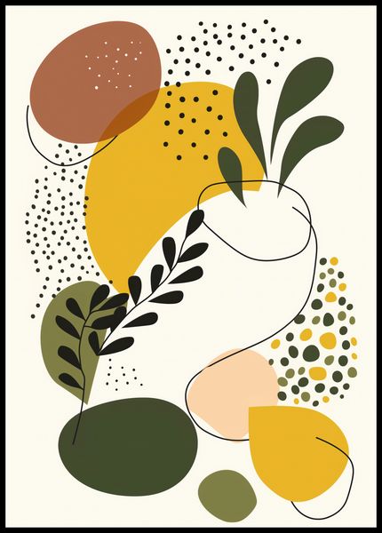 Plakat 67,5x95cm Botaniczne Impresje zdjęcie 2