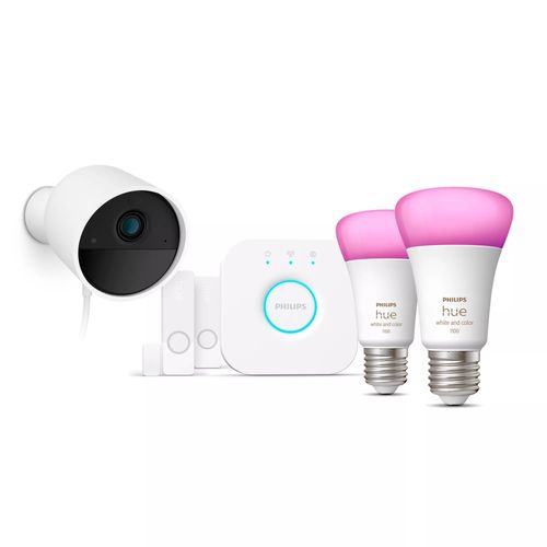 Zestaw startowy PHILIPS HUE Secure z kamerą na Arena.pl