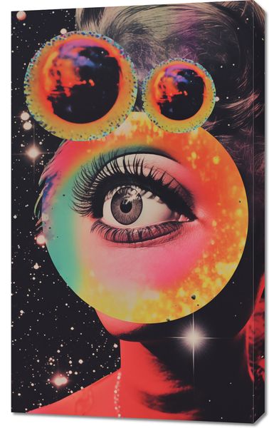 Obraz 60x100cm Oko w Kosmosie zdjęcie 1