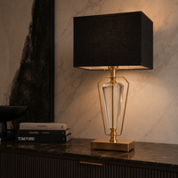 Lampa stołowa Złoty Diament Glamour